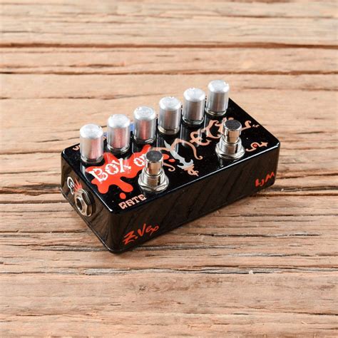 zvex box of metal hand painted|Box Of Metal — B086 — ZVEX Effects.